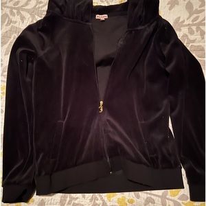 Juicy Couture zip up sweatshirt.